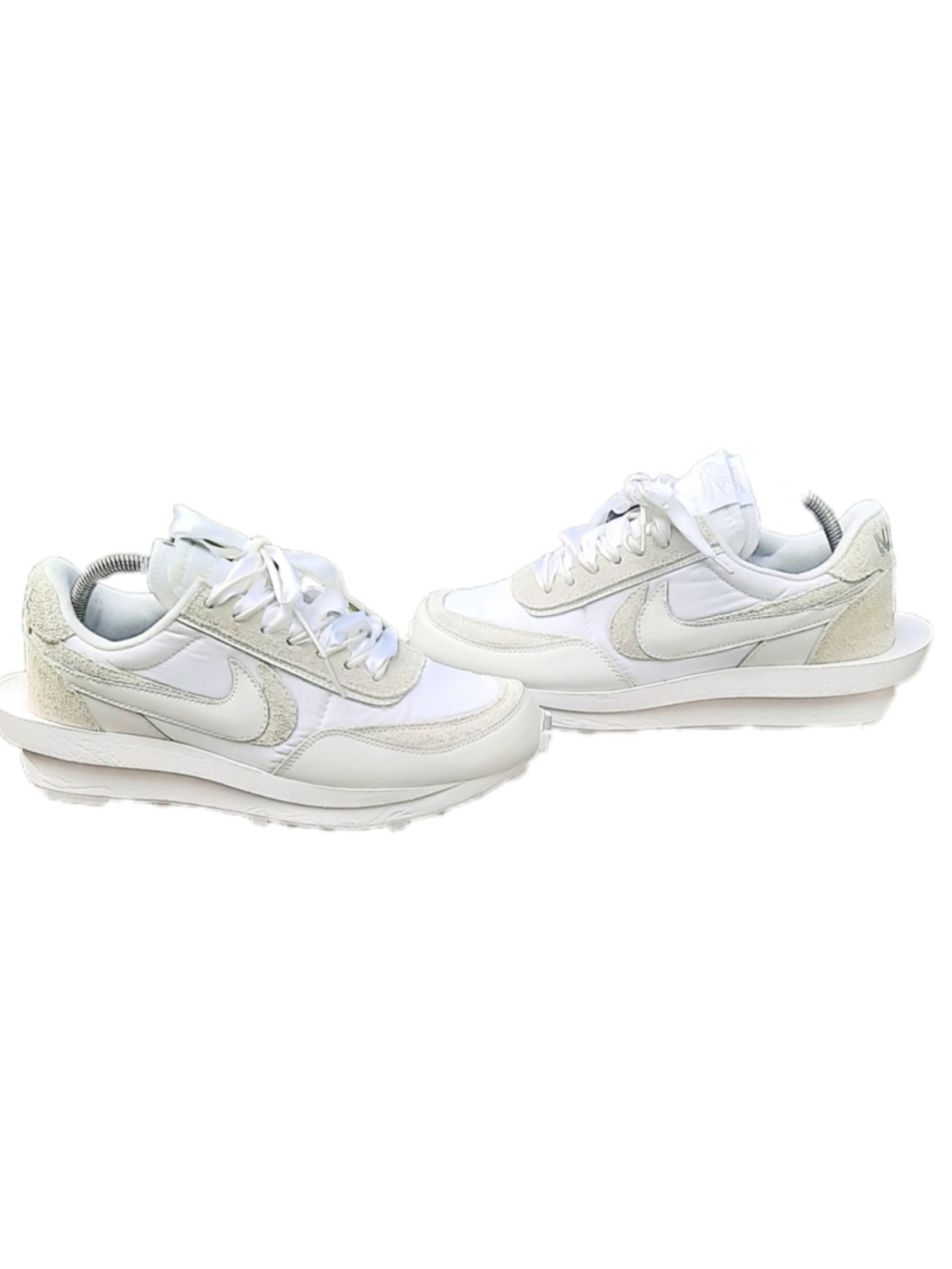 Nike Sacai LD Waffle White Nylon
Suede Style BVO073 101 Mens
Sz 8.5/ Womens sz10